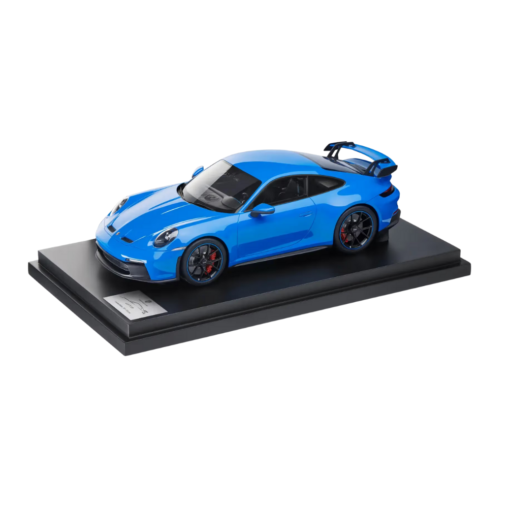 Porsche 911 GT3 992 Shark Blue Collectors Model Car - Scale 1:12
