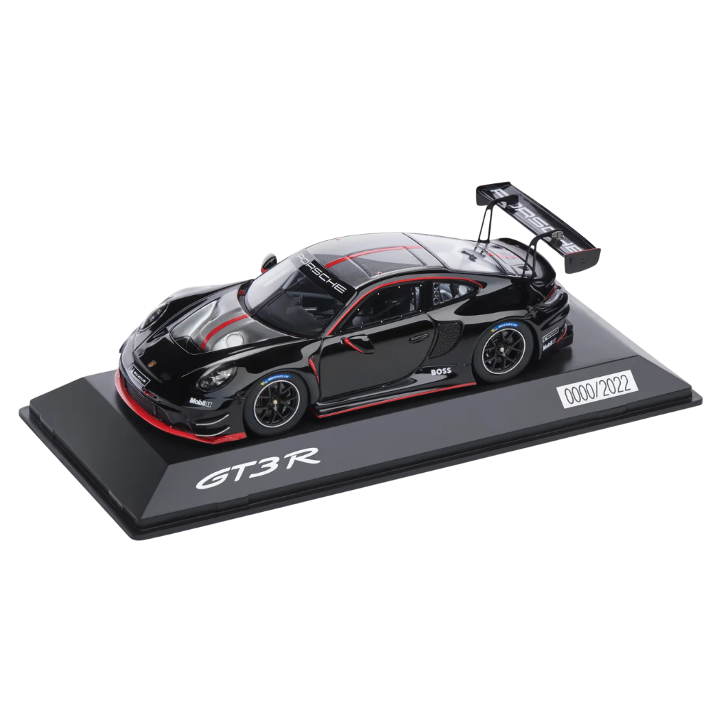 Porsche 911 GT3 R 992 Black Collectors Model Car - Scale 1:43
