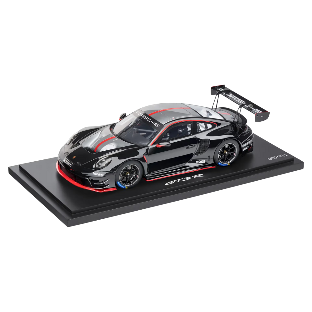 Porsche 911 GT3 R 992 White Resin Collectors Model Car - Scale 1:18