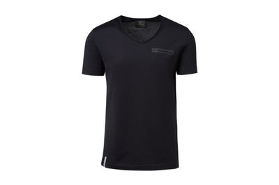 Porsche 911 Mens V-Neck Pullover T-Shirt - Black