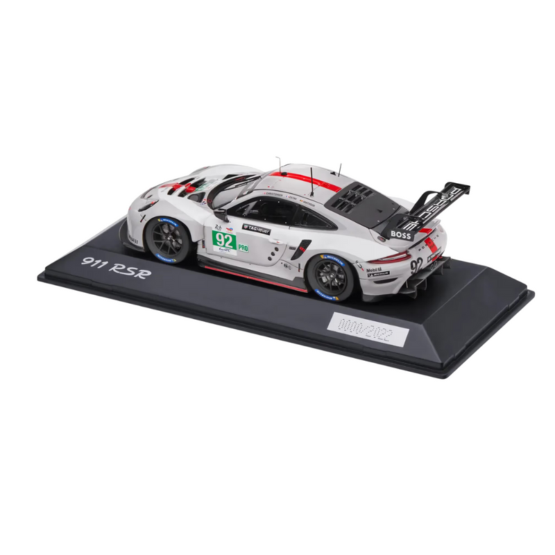 Porsche 911 RSR 24H Le Mans 2022 Collector Model Car - No 92