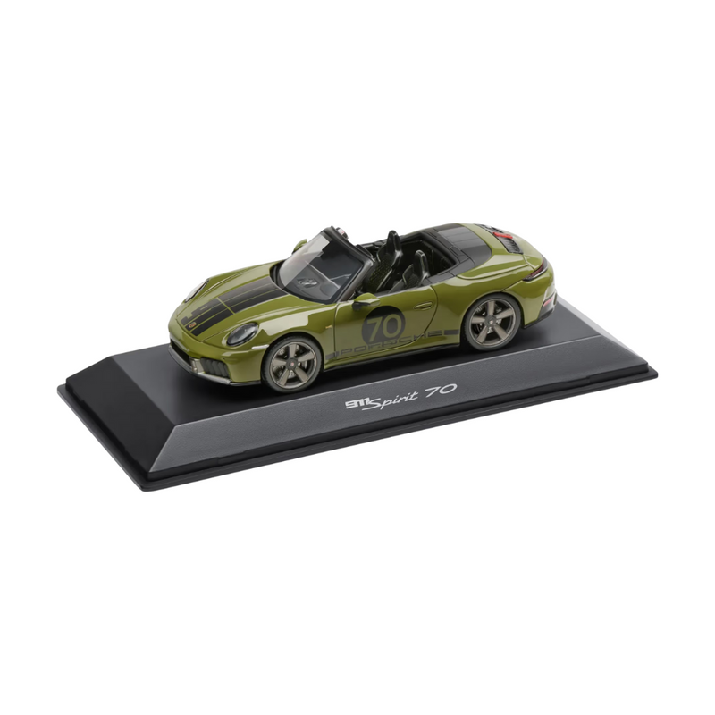 Porsche 911 Spirit 70 Collector Model Car - Olive Neo