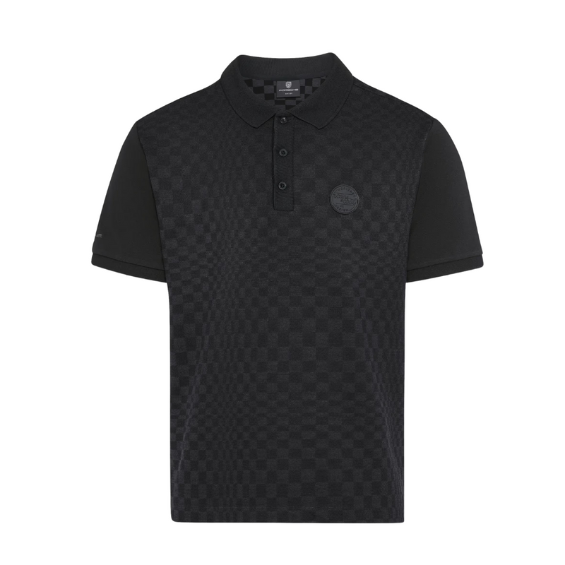 Porsche 911 Spirit 70 Pascha Print Jacquard Mens Polo T-Shirt