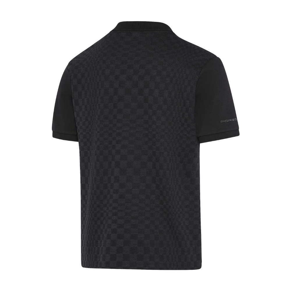 Porsche 911 Spirit 70 Pascha Print Jacquard Mens Polo T-Shirt