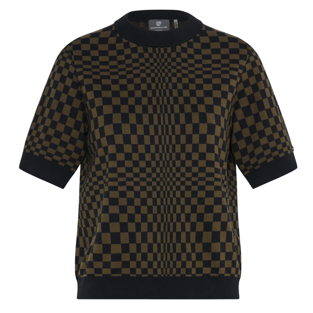 Porsche 911 Spirit 70 Womens Jacquard T-Shirt - Medium
