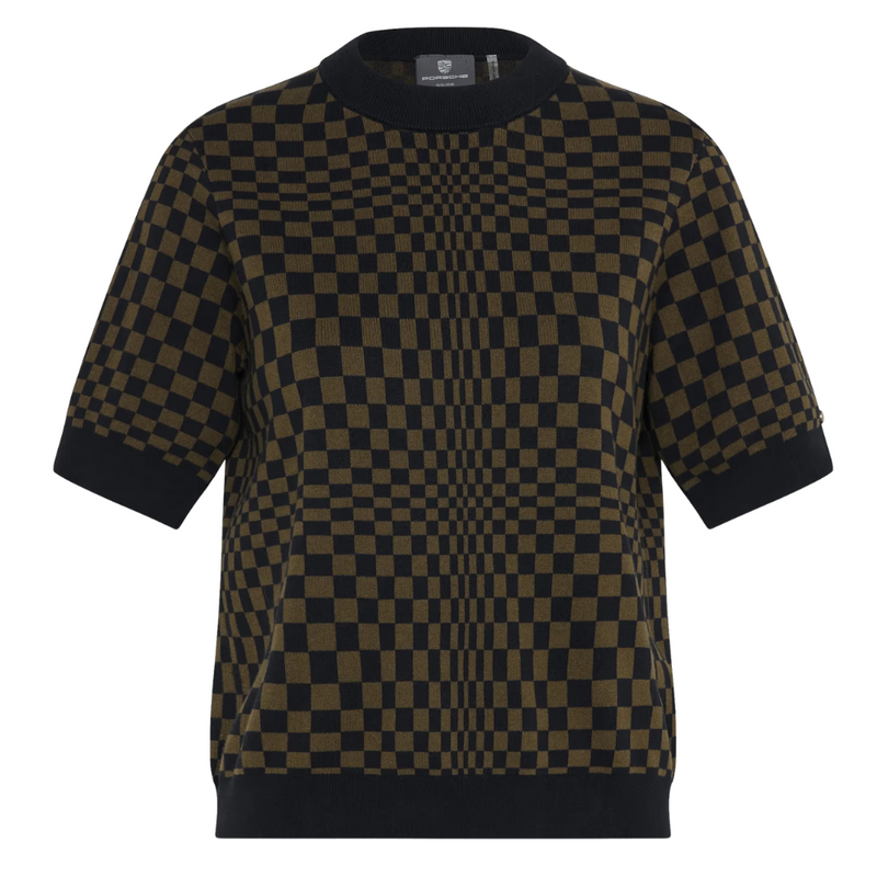 Porsche 911 Spirit 70 Womens Jacquard T-Shirt - Medium