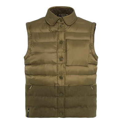 Porsche 911 Spirit 70 Womens Olive Reversible Jacket - Medium