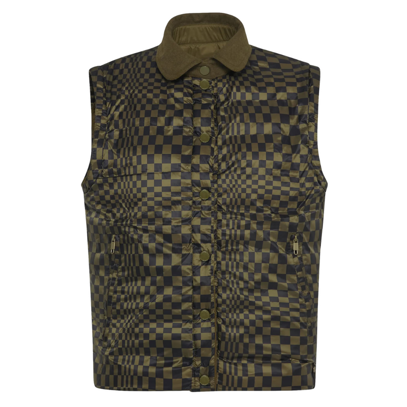 Porsche 911 Spirit 70 Womens Olive Reversible Jacket - Medium