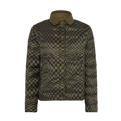 Porsche 911 Spirit 70 Womens Reversible Jacket - Olive