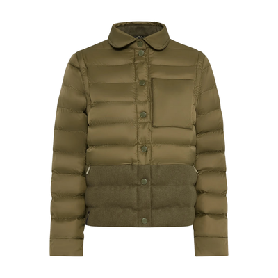 Porsche 911 Spirit 70 Womens Reversible Jacket - Olive