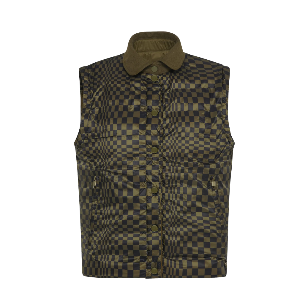 Porsche 911 Spirit 70 Womens Reversible Jacket - Olive