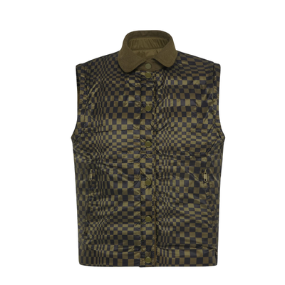 Porsche 911 Spirit 70 Womens Reversible Jacket - Olive