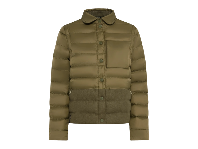 Porsche 911 Spirit 70 Womens Reversible Olive Jacket - Large