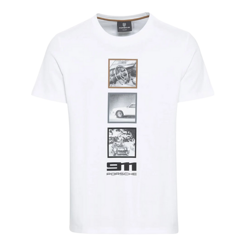 Porsche 911 Unisex White T-Shirt - 60Y