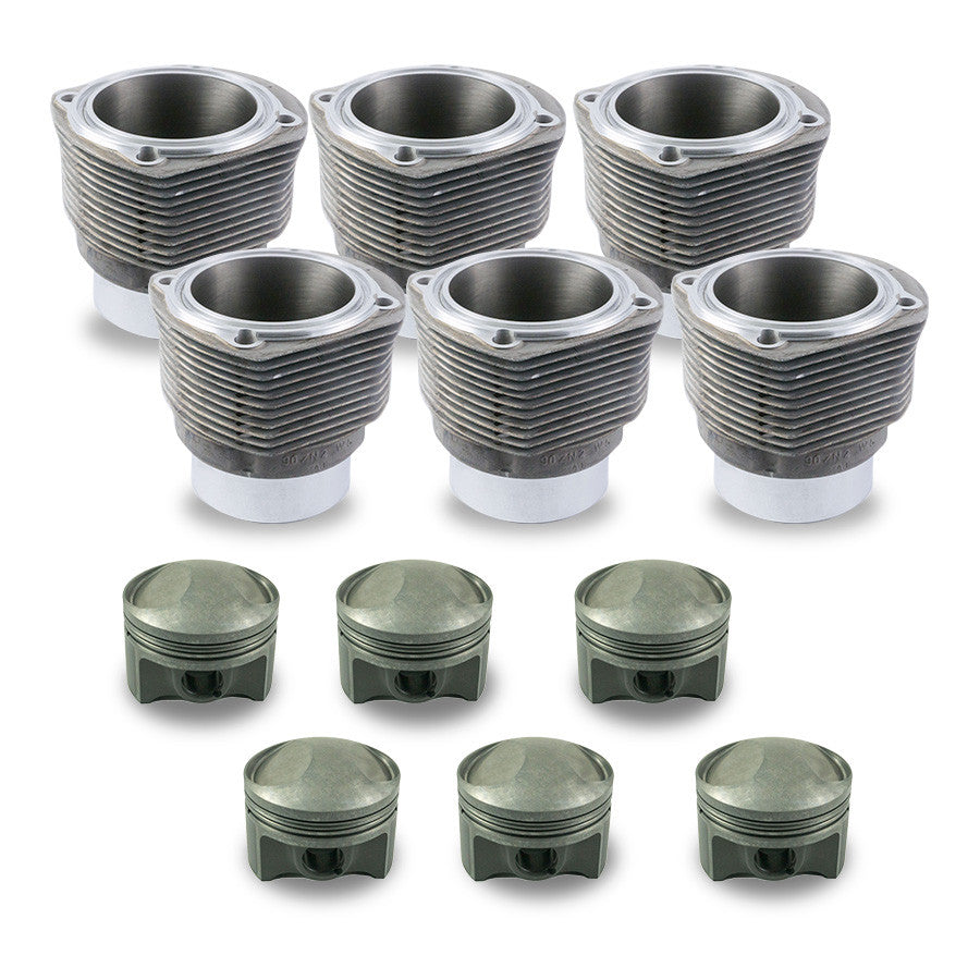 Porsche 911S 2.2/2.4L 1969-1973 84mm Mahle Cylinder and Piston Set PS84-001