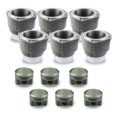 Porsche 911S 2.2/2.4L 1969-1973 84mm Mahle Cylinder and Piston Set PS84-001