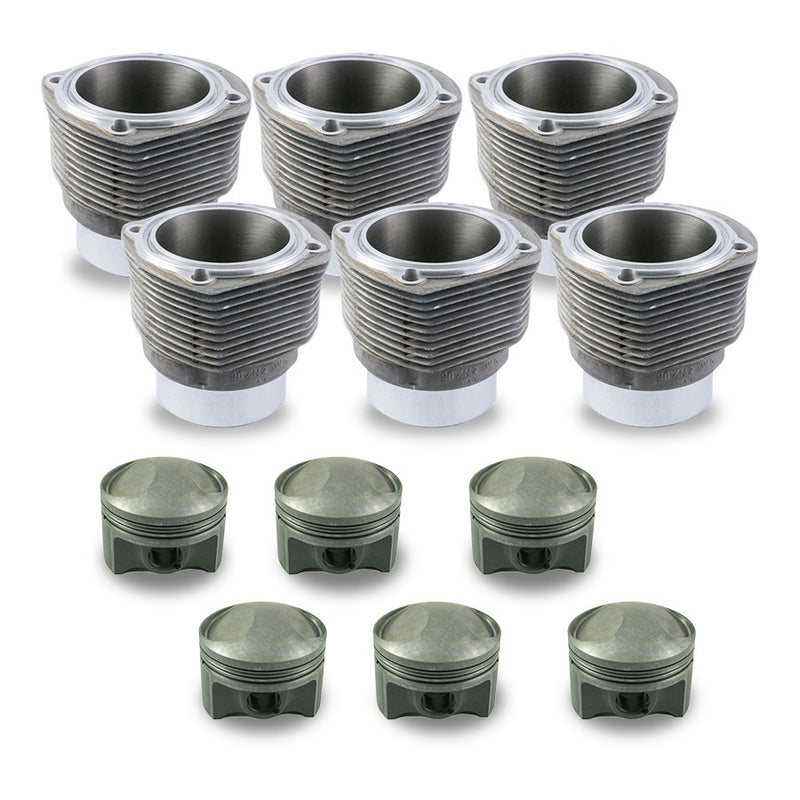 Porsche 911S 2.2/2.4L 1969-1973 84mm Mahle Cylinder and Piston Set PS84-001