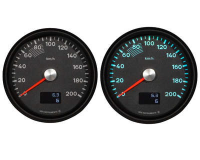 Porsche 914 ODG Dash Instrument Gauges Set Speedometer/Electric Dual Gauges/Tachometer