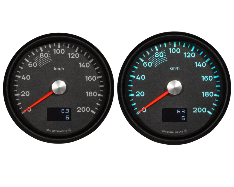 Porsche 914 ODG Dash Instrument Gauges Set Speedometer/Electric Dual Gauges/Tachometer