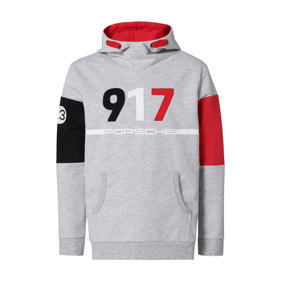 Porsche 917 Salzburg Collection Kids Hoodie - Grey Melange