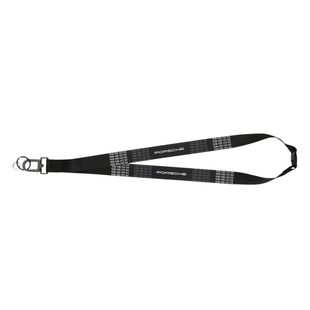 Porsche 928 Transaxle Black Lanyard