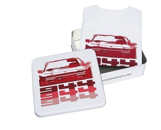 Porsche 944 Collection Mens Pullover T-Shirt - White