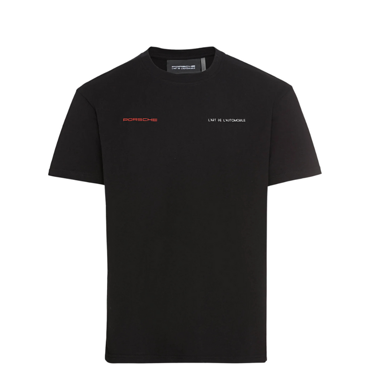 Porsche 968 L’Art Collection By L‘Art De L’Automobile X Porsche T-Shirt Black WAP1310XS0NTRA