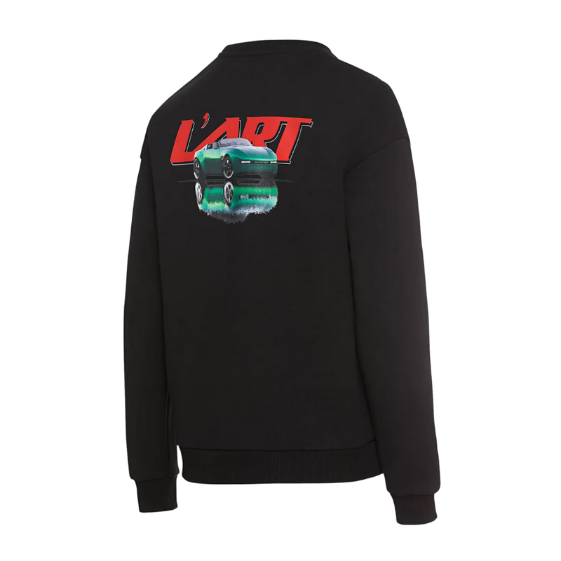 Porsche 968 L'Art x Mens Pullover Sweatshirt - Large