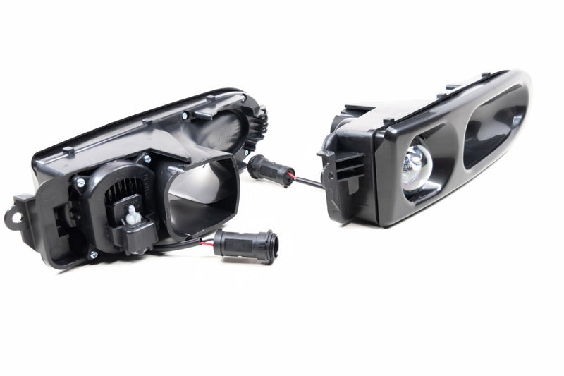 Porsche 993 Pair/Paintable XB LED Fogs Lights SMC-XBLED-7