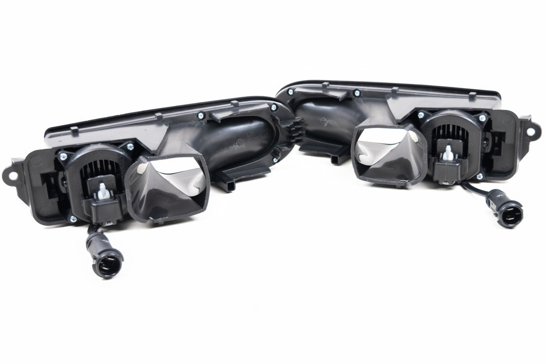 Porsche 993 Pair/Paintable XB LED Fogs Lights SMC-XBLED-7