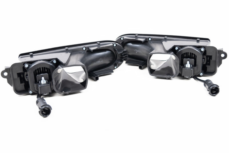 Porsche 993 Pair/Paintable XB LED Fogs Lights SMC-XBLED-7