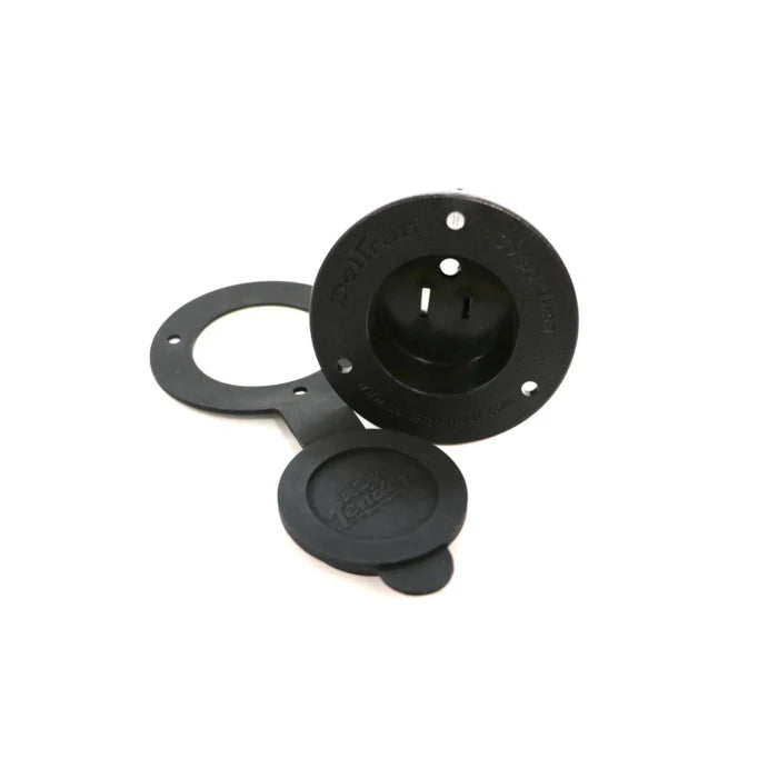 Porsche AC Power Port Receptable 024-0004-BK