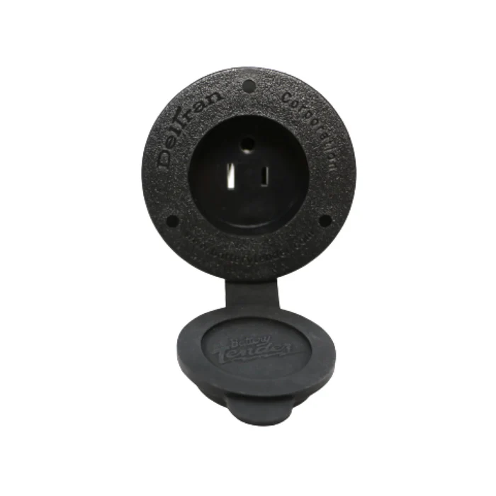 Porsche AC Power Port Receptable 024-0004-BK