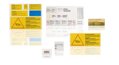 Porsche Adhesive Labels Set - 959 87-88 PCG-959-701-00