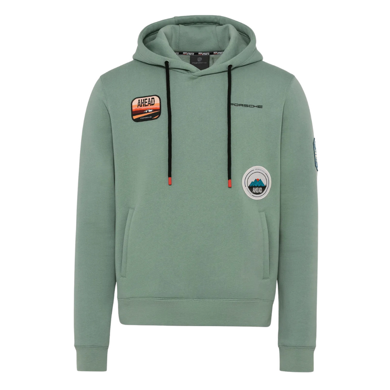 Porsche Ahead Collectors Unisex Green Hoodie