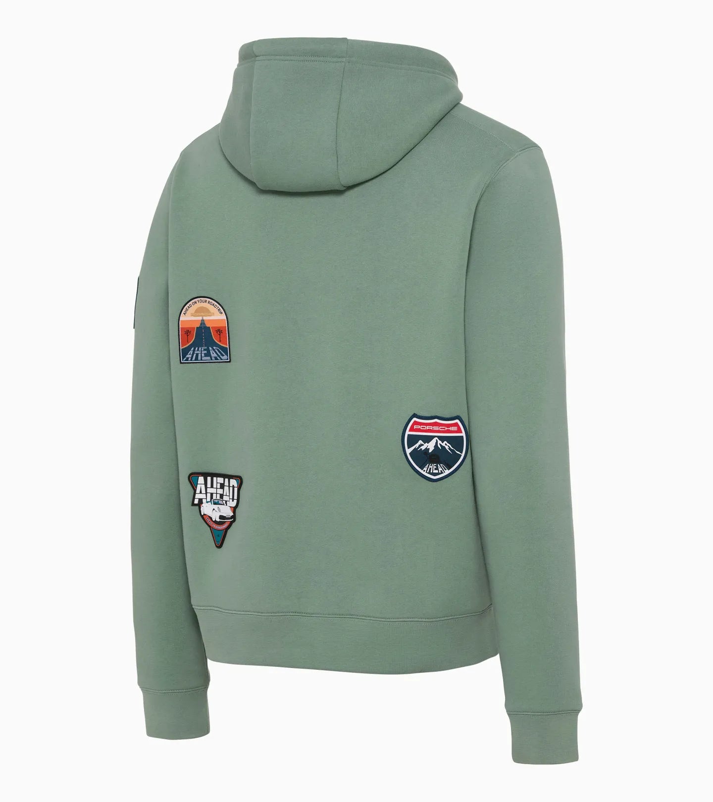 Porsche Ahead Collectors Unisex Green Hoodie