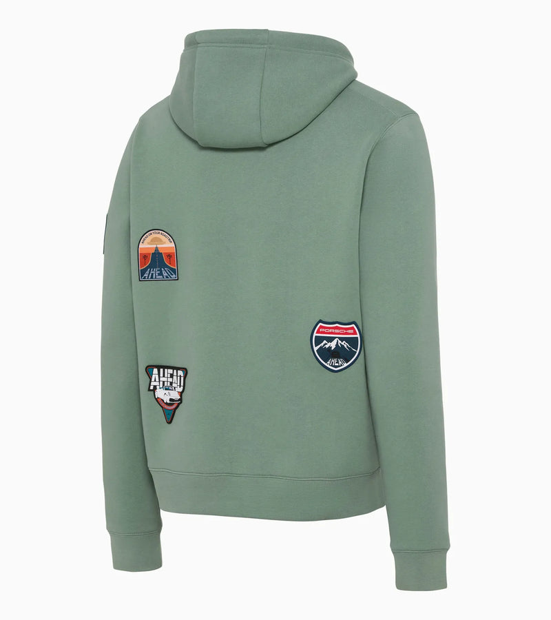 Porsche Ahead Collectors Unisex Green Hoodie