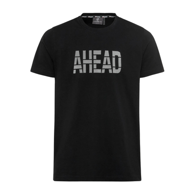 Porsche Ahead Unisex Pullover T-Shirt - Black