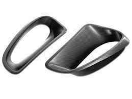 Porsche Air Intakes In Rear Side Section In Carbon - 99104480410 - 991 12-18 99104480410