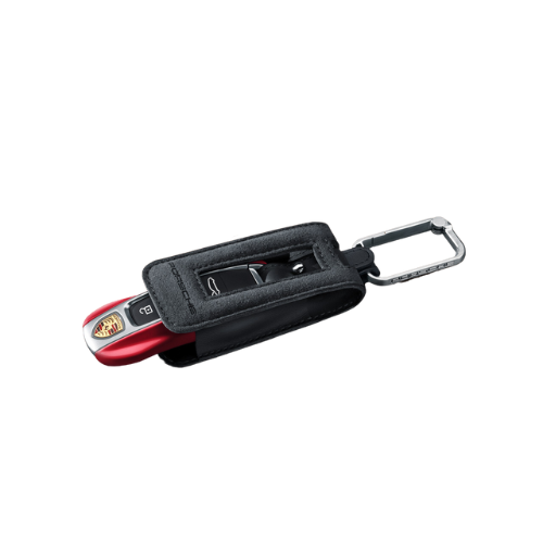 Porsche Alcantara Key Pouch Coloured Cord - 971044005A - 911 - Panamera - Taycan 971044005A