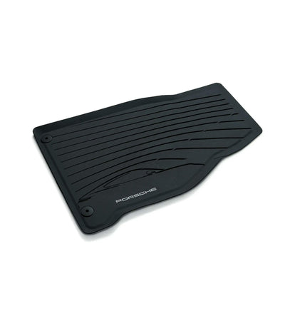 Porsche All-Weather Floor Mat - RHD Black - 9920448011E0 - 992 18-23 9-92E+09