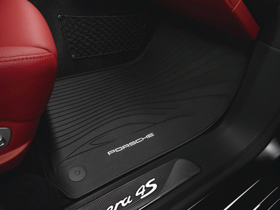 Porsche All Weather Floor Mats - Black - 97004480007 - Panamera 97004480007