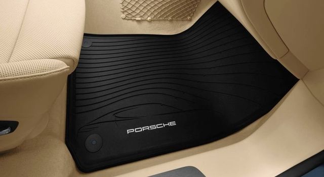 Porsche All Weather Floor Mats - Black - 97004480007 - Panamera 97004480007