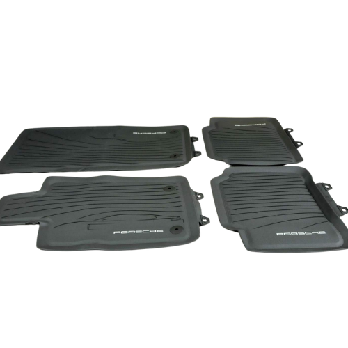 Porsche All Weather Floor Mats Black - 971044800 1E0 - Panamera 971044800-1E0