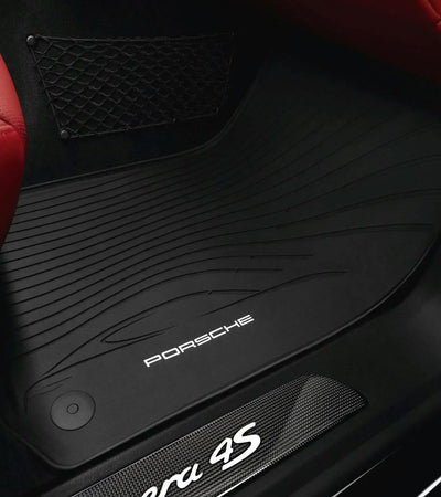 Porsche All Weather Floor Mats Black - 971044800B1E0 - Panamera 971044800B1E0