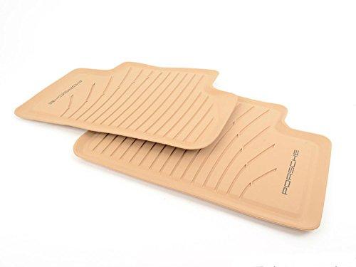 Porsche All Weather Floor Mats Luxor Beige - 958044801554H0 - E2 11-18 958044801554H0