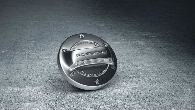 Porsche Aluminum Look Fuel Filler Cap - 4400192 - E2 11-18 4400192