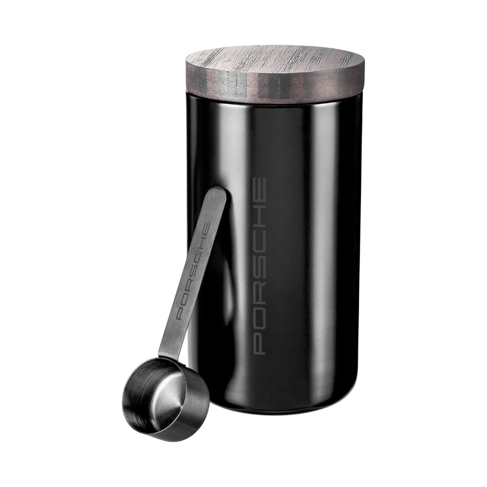 Porsche Aroma Coffee Tin - Black