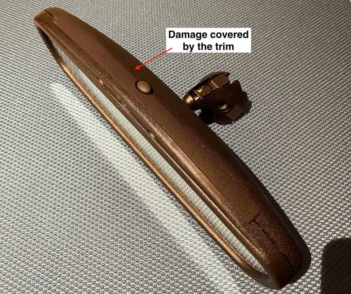 Porsche Auto-Dimming Mirror Repair Cover Trim - Porsche 911/Boxster 99-12 RENN-08