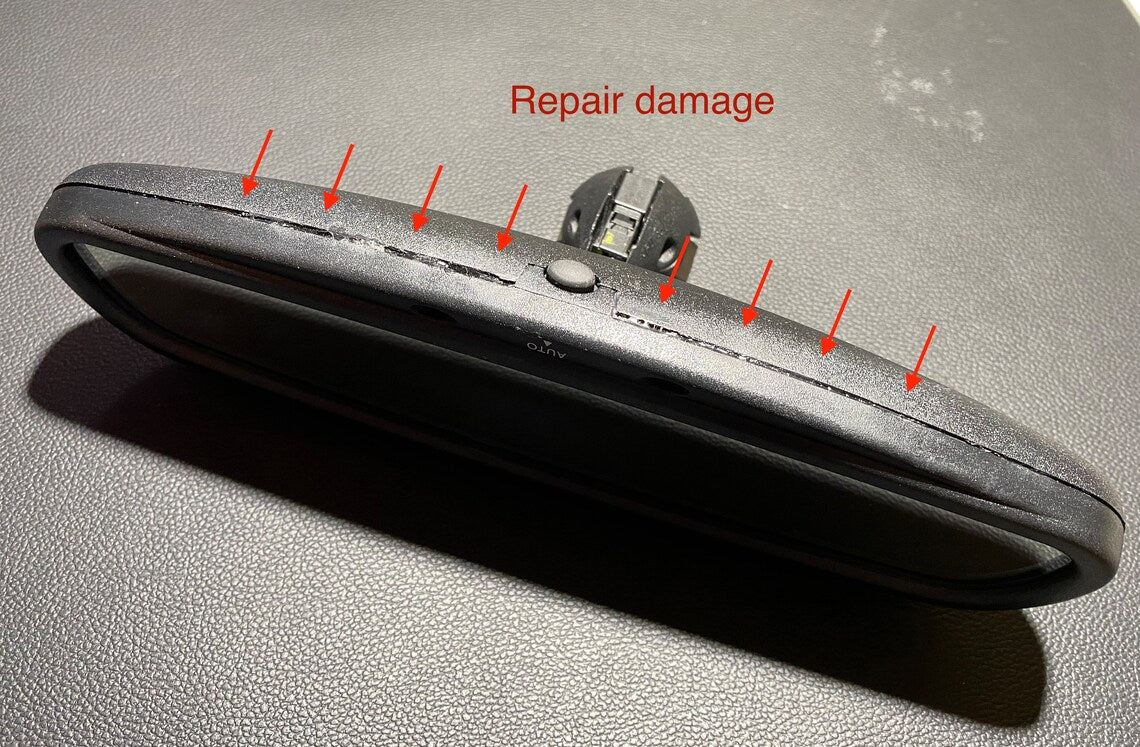 Porsche Auto-Dimming Mirror Repair Cover Trim - Porsche 911/Boxster 99-12 RENN-08